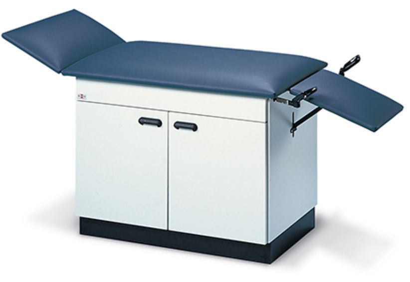 Fixed examination table / 3-section 4643 Two-In-One Hausmann