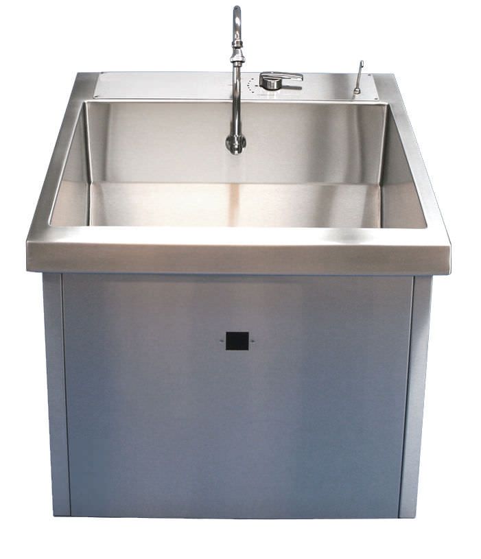 Stainless steel surgical sink / 1-station MSS-2320IR BRYTON CORPORATION
