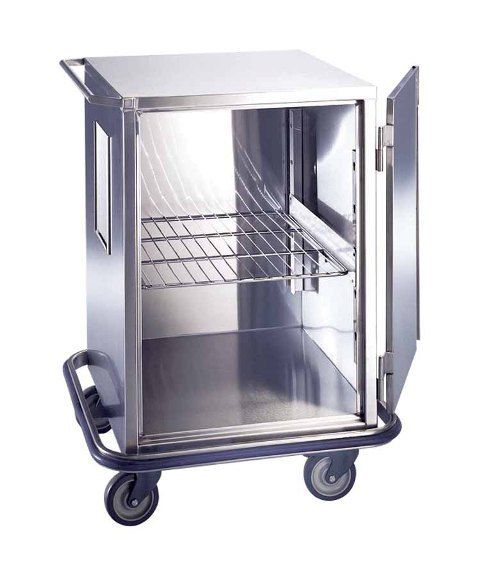 Transport trolley / closed-structure / stainless steel CC-2100 BRYTON CORPORATION