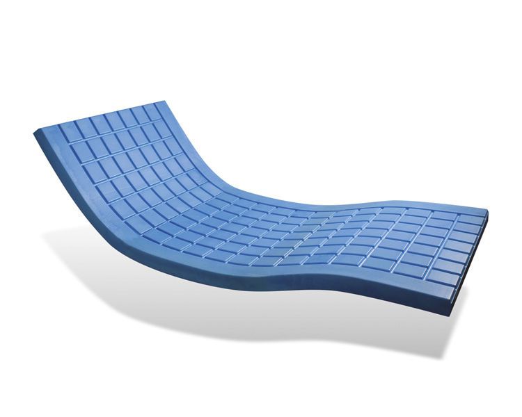 Hospital bed overlay mattress / anti-decubitus / visco-elastic / foam P161MS / VISCOFLEX® OVERLAY SYST'AM