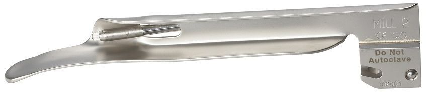 Miller laryngoscope blade / stainless steel / fiber optic EquipLED Truphatek International