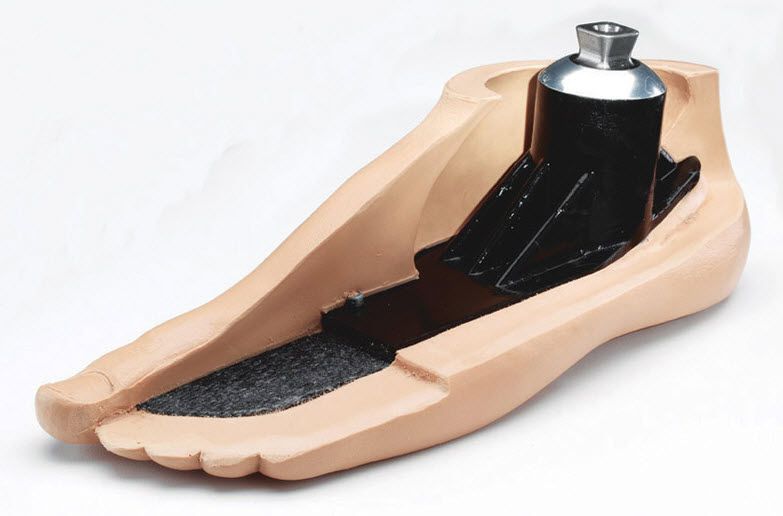 Foot prosthesis (lower extremity) / SACH / class 2 / class 1 SACH Willow Wood