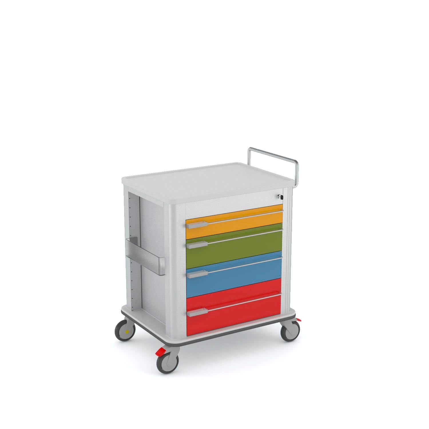 Treatment trolley / with drawer PLS600TRN-Prolite 600 Wegg Srl