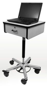 Medical computer cart / with drawer FRS 1818-DR CompuCaddy