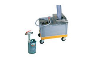 Glass dust filtration system 60 l WECO