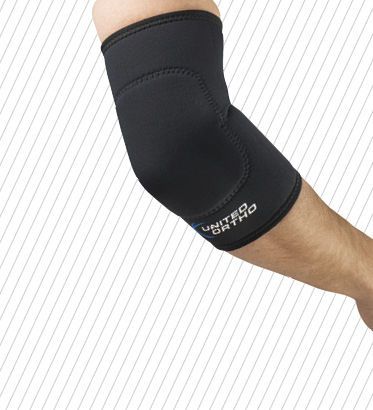Elbow sleeve (orthopedic immobilization) / with ulnar pad United Surgical