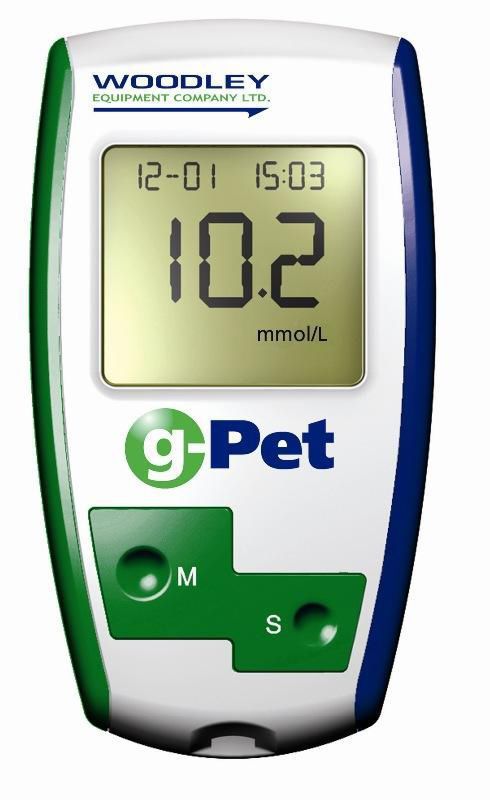 Veterinary blood glucose meter g-Pet Woodley Equipment