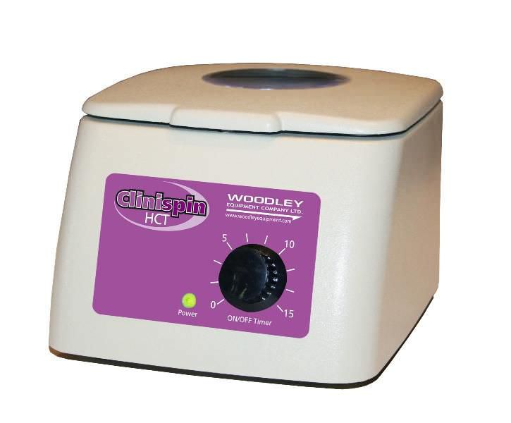 Veterinary laboratory centrifuge / hematocrit / compact 11 000 rpm | Clinispin HCT Woodley Equipment