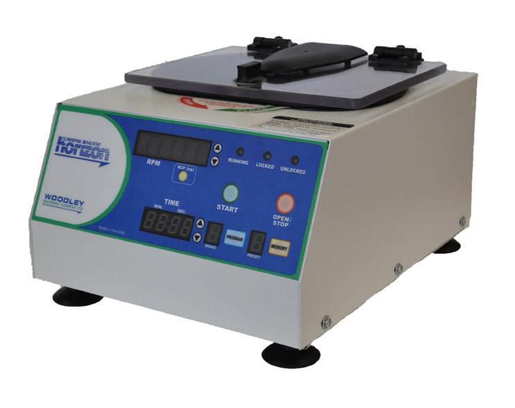 Laboratory centrifuge / compact / fixed-angle 7 000 rpm | Clinispin horizon 842STAT Woodley Equipment