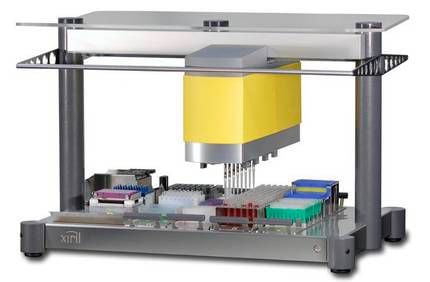 Laboratory liquid handling robotic workstation Neon100 Xiril