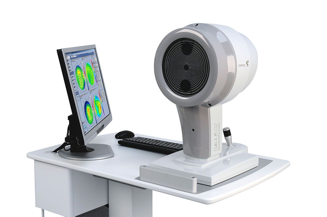 Tonometer (ophthalmic examination) / dynamic contour tonometry GALILEI G2 Ziemer Group