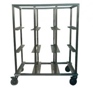 Transport trolley / for sterilization container / open-structure IN-1221 Centro Forniture Sanitarie