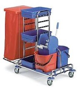 Cleaning trolley / with waste bag holder / with bucket CFS 90 Centro Forniture Sanitarie