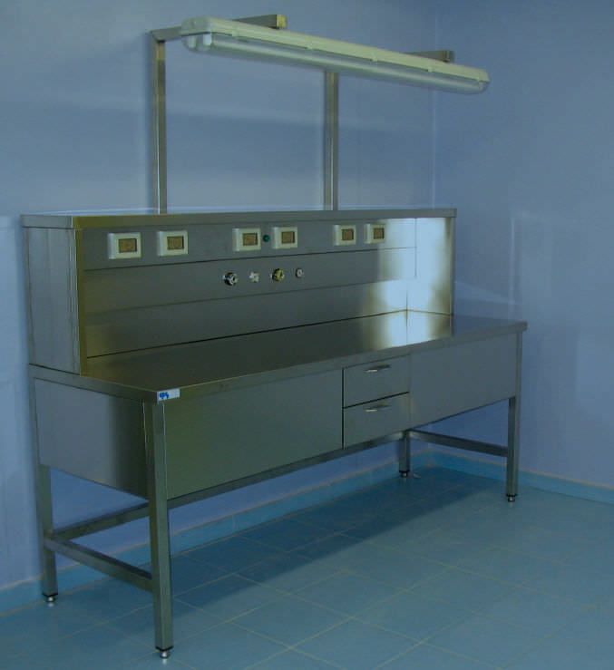 Packaging table / stainless steel Centro Forniture Sanitarie