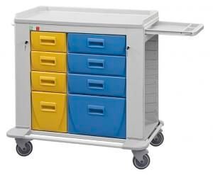 Multi-function trolley / with drawer CICLONE Centro Forniture Sanitarie
