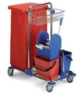 Cleaning trolley / with waste bag holder / with bucket CFS 40 Centro Forniture Sanitarie
