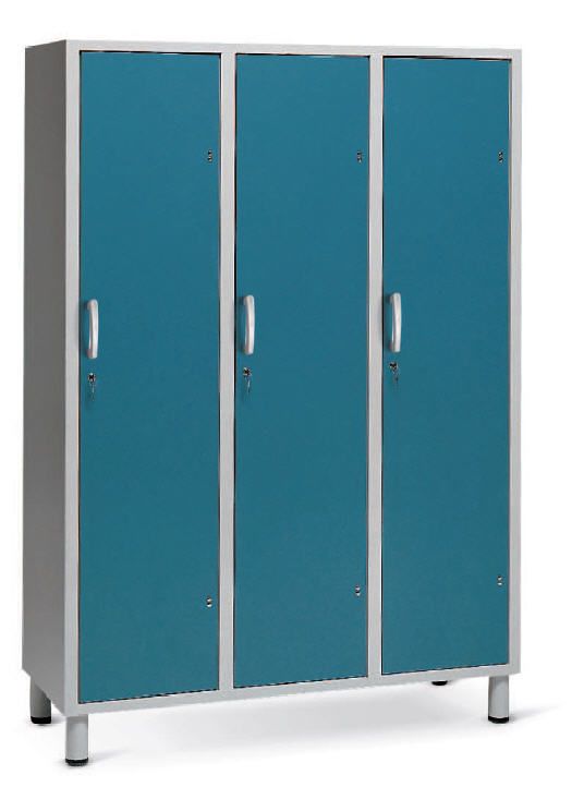 Medical cabinet / patient room / with clothes rack / 3-door AP5 - AP6 Centro Forniture Sanitarie