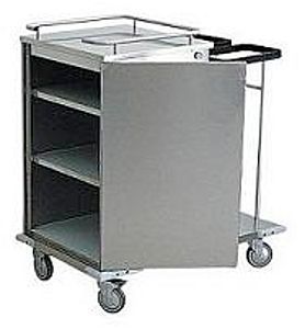 Dirty linen trolley / clean linen / with shelf / 2-bag SENIOR Centro Forniture Sanitarie