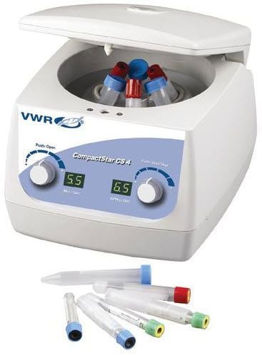 Laboratory centrifuge / high-speed / compact / bench-top 6500 rpm | CompactStar CS4 VWR