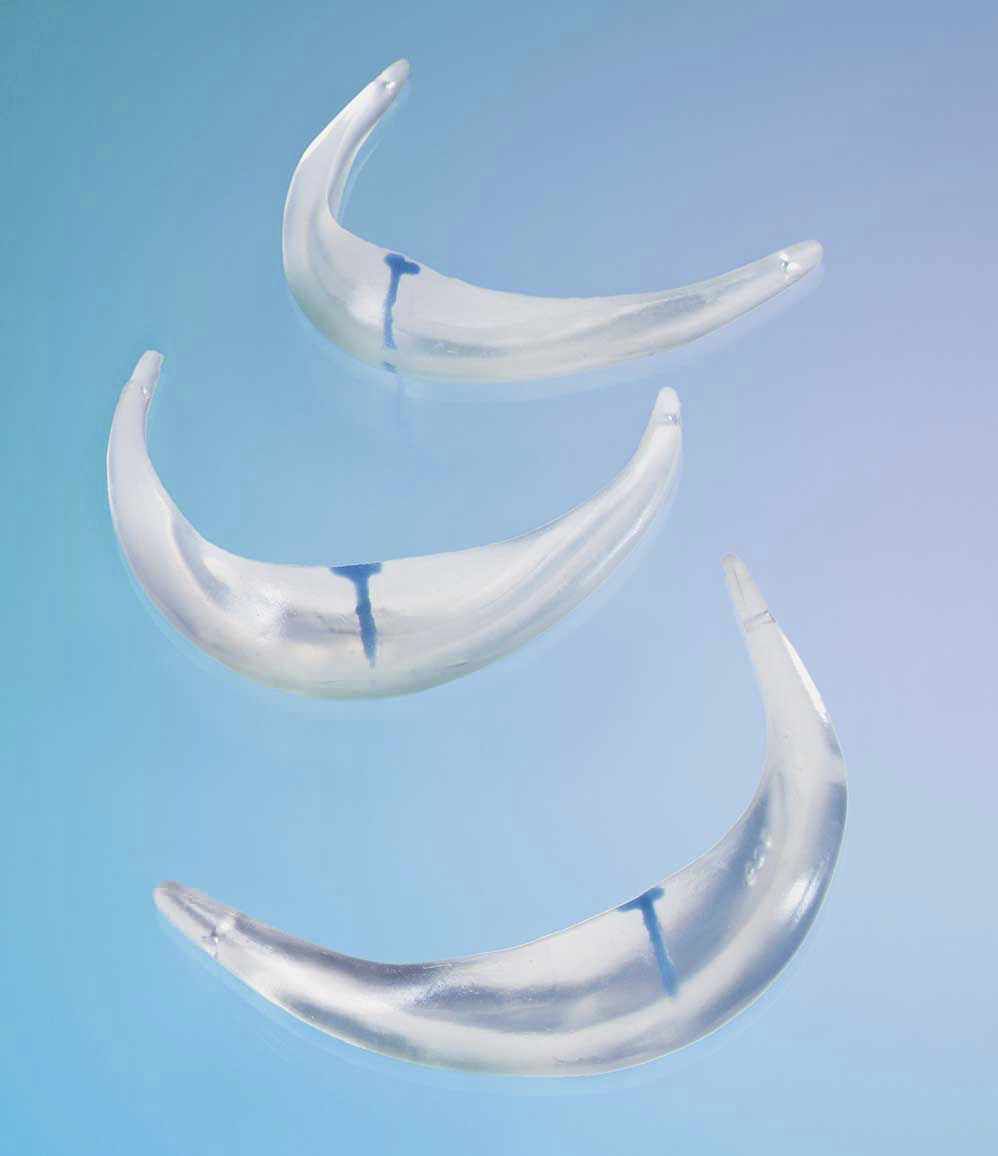 Chin cosmetic implant / anatomical / silicone Anterior Mandibular Groove Extended Spectrum Designs Medical