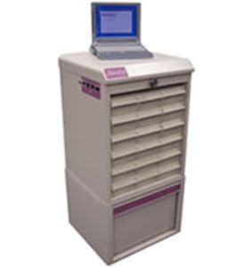 Storage cabinet / medicine / for healthcare facilities / with drawer MedHub S&S Technology