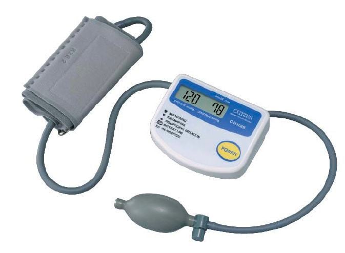 Semi-automatic blood pressure monitor / electronic / arm 0 - 280 mmHg | CH-308B Citizen Systems Japan