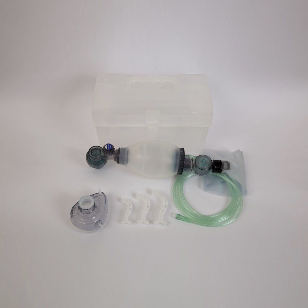 Pediatric manual resuscitator / reusable / with mask 470 mL | SW72200A Shining World Health Care Co., LTD