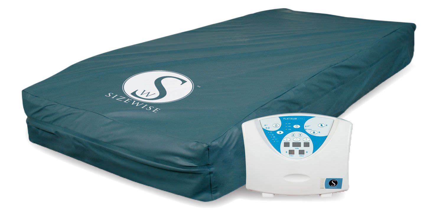 Anti-decubitus mattress / for hospital beds / dynamic air / tube Platinum 6000™ Sizewise