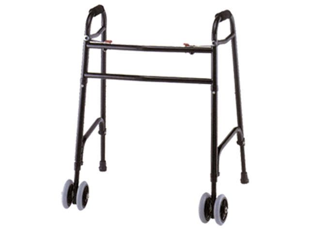 Height-adjustable walker / with 2 casters SW Homecare Sizewise