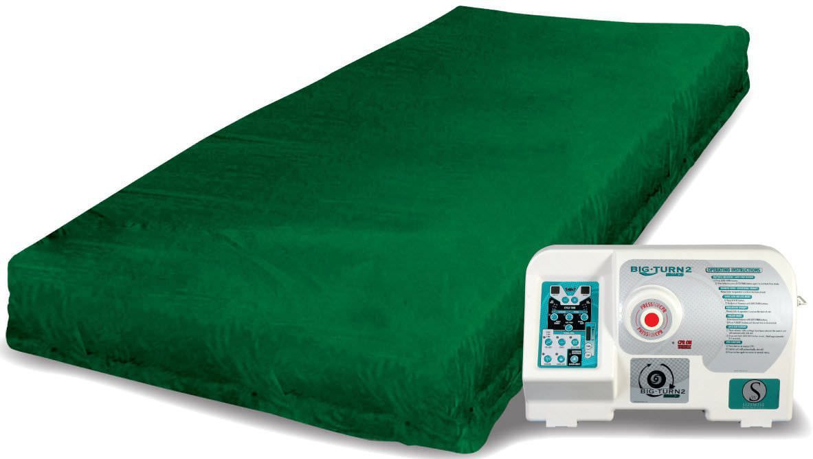 Anti-decubitus mattress / for hospital beds / dynamic air / tube Big Turn Sizewise