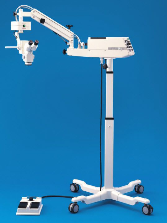 Operating microscope (surgical microscopy) / for ophthalmic surgery / mobile OP-2 Shin-Nippon