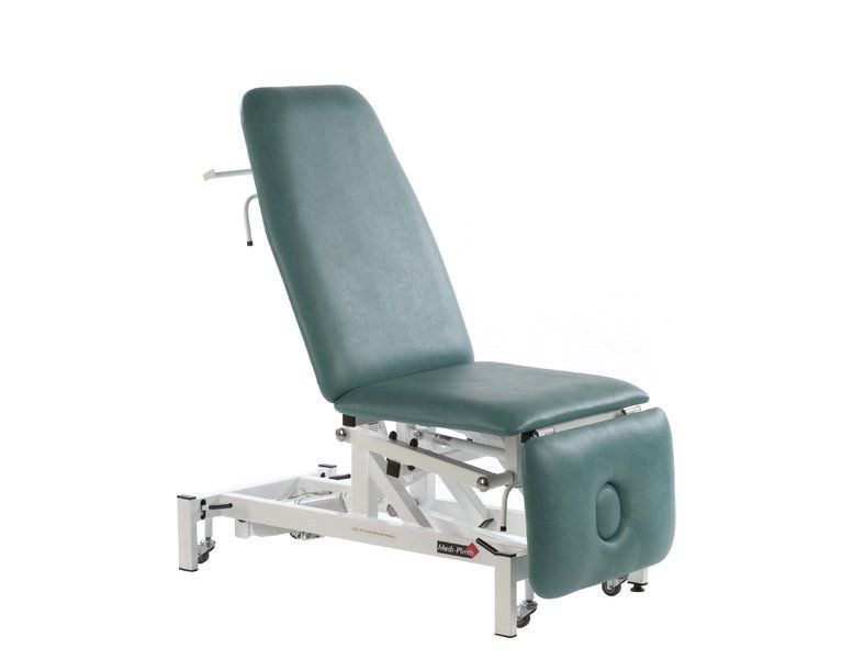 Hydraulic examination table / height-adjustable / 3-section Medi-Plinth