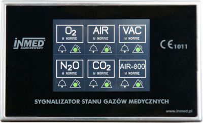 Monitoring system for medical gas plant SSGM INMED-Karczewscy Sp. z o.o. Sp. k.