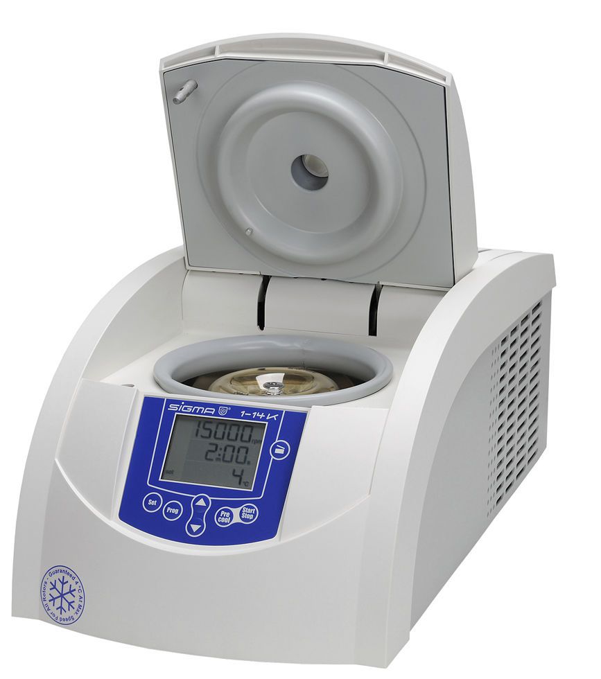 Laboratory microcentrifuge / bench-top / refrigerated max. 15000 rpm | Sigma 1-14K Sigma Laborzentrifugen GmbH