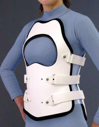 Thoracolumbosacral (TLSO) support corset S.T.O.P. I & I I Spinal Technology