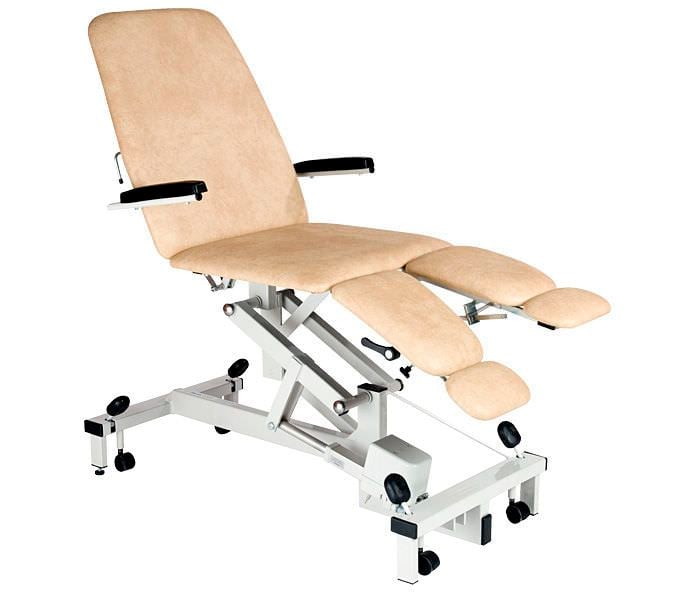 Podiatry examination chair / electrical / height-adjustable / 3-section 503CD Plinth 2000