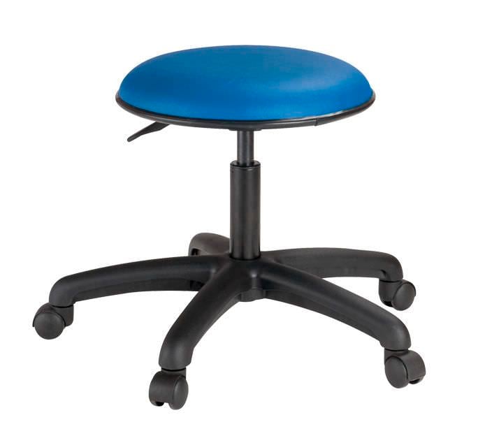 Medical stool / on casters / height-adjustable WHEELY Plinth 2000