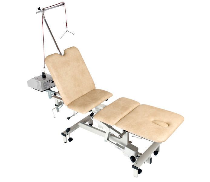 Lumbar and cervical traction table 502T Plinth 2000