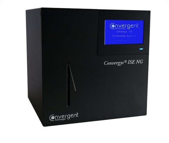 Electrolyte analyzer with ISE Convergys® ISE NG Convergent Technologies