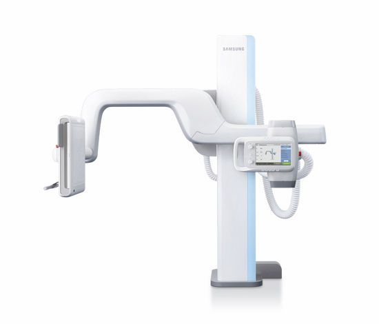 Radiography system (X-ray radiology) / digital / for multipurpose radiography / without table XGEO GU60A Samsung Medison