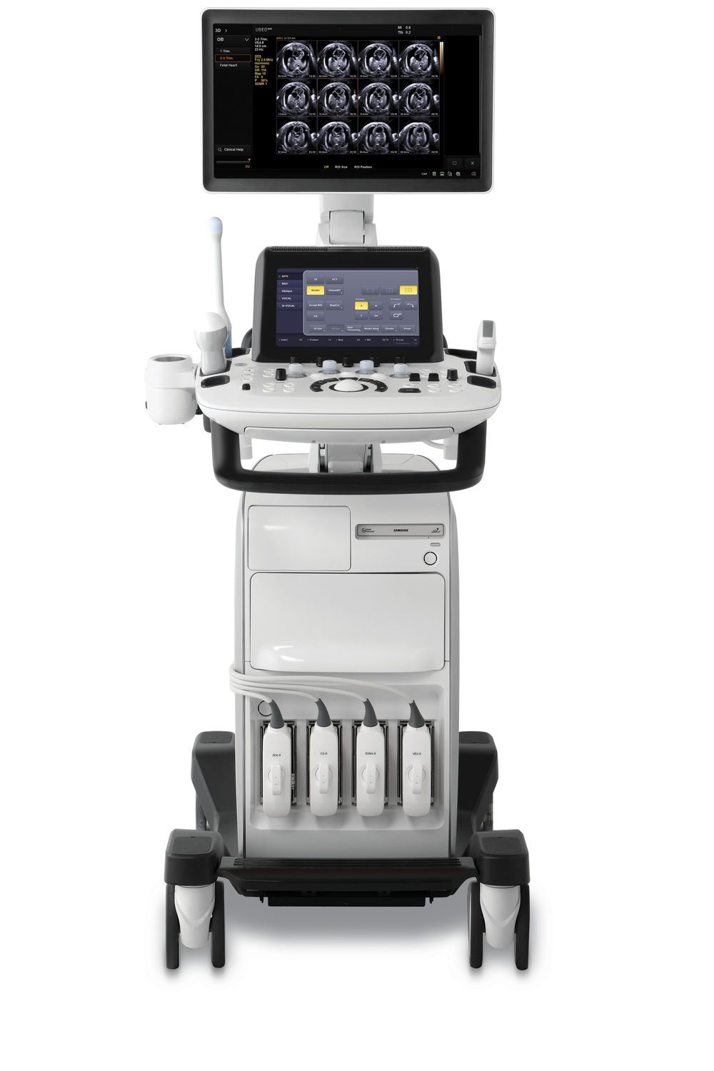 Ultrasound system / on platform / for multipurpose ultrasound imaging UGEO H60 Samsung Medison