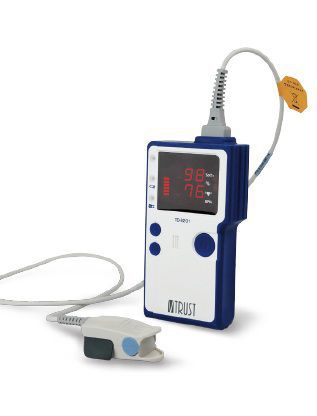 Handheld pulse oximeter / with separate sensor TD-8201 TaiDoc Technology