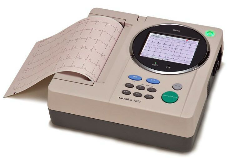Digital electrocardiograph / wireless / 12-channel Cardico 1211 Suzuken Company