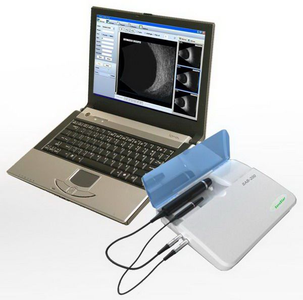 Portable ultrasound system / for ophthalmic ultrasound imaging SAB-200 Sonostar Technologies