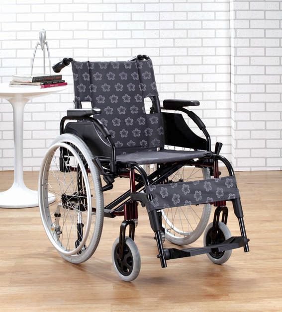 Passive wheelchair / folding / height-adjustable / with legrest EVOLUTION Comfort orthopedic