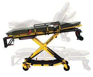 Emergency stretcher trolley / height-adjustable / hydraulic / 3-section 318 kg | Performance-PRO™ XT Stryker EMS