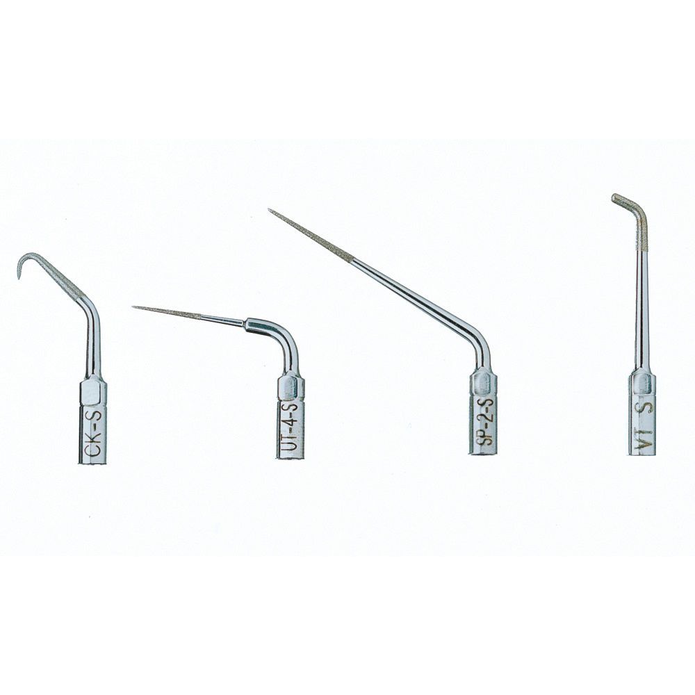 Piezoelectric ultrasonic insert / for dental scaling / diamond-coated SybronEndo