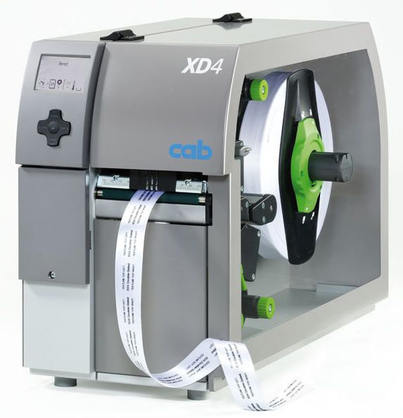 Label printer / double-sided XD4 cab Produkttechnik