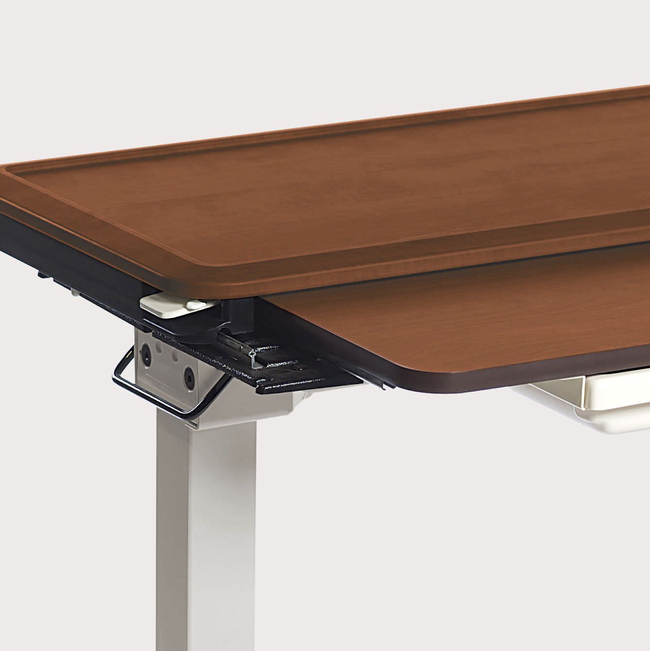 Overbed table / on casters Split-top Stance Healthcare