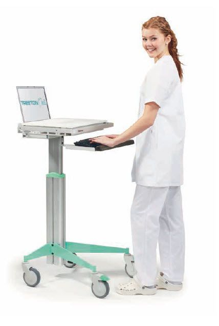 Medical computer cart MLC 405 Treston Oy